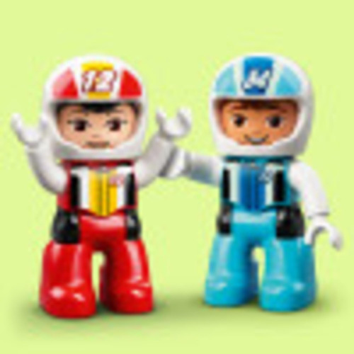 Brinquedo De Construção Lego Duplo Town Race Cars 10947 Para