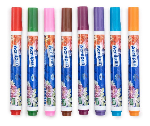 Imagen 4 de 6 de Marcador Para Tela Acrilpen X Unidad