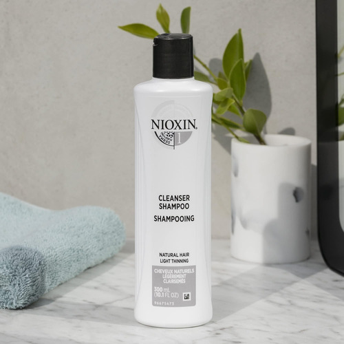 Kit De Sistema De Cuidado Capilar Nioxin 1 Para Adelgazar El