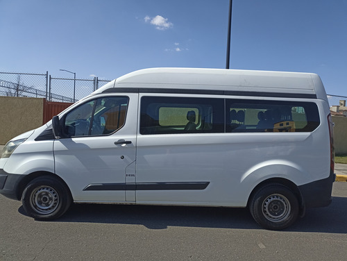 Ford Transit 2.2 Pasajeros Larga Techo Alto Custom Mt
