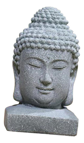 Estatua De Buda De Piedra Arenisca, Adornos De Figuritas