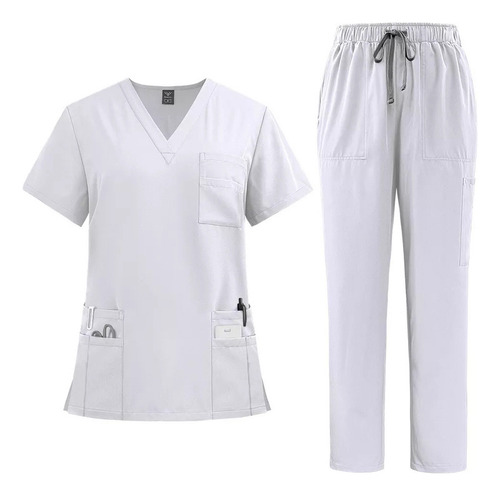 Uniforms Scrubs For Neutral Set - Stretch Scrub Top & Pants