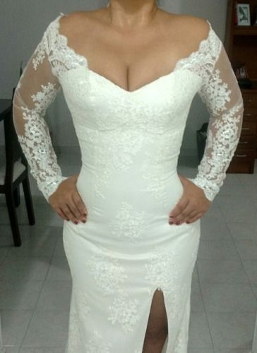 Vestido De Novia Gala Elegante 