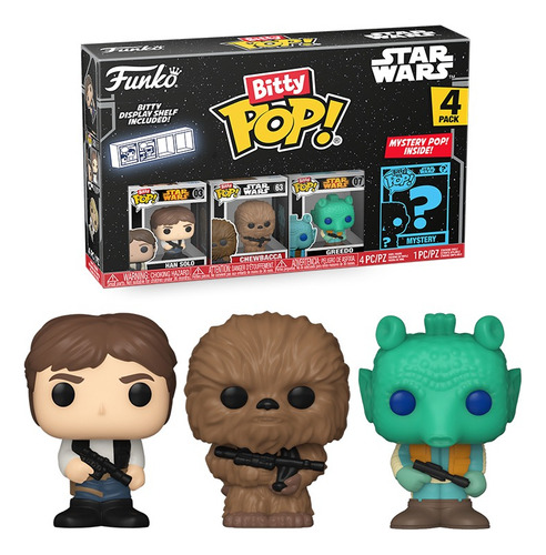 Funko Bitty Pop Star Wars Série 3 (4 figuras)