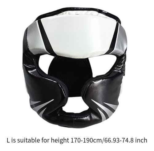 Protector Facial Para Boxeo, Protector De Cara Para Casco L