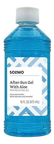 Solimo - Gel After Sun Con Aloe Vera, Paqu