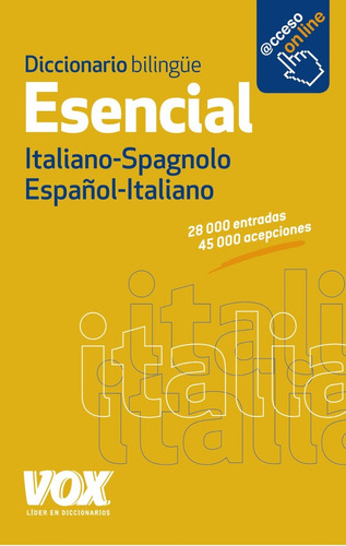 Diccionario Esencial Español Italiano, Aa.vv., Larousse