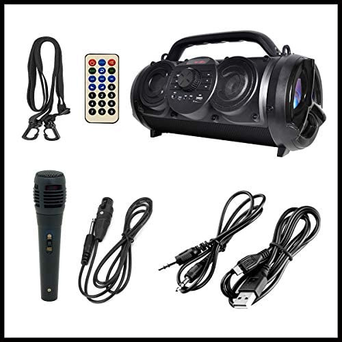 Altavoz Portátil Bluetooth Boombox Boytone Bt-18bk De 25 W