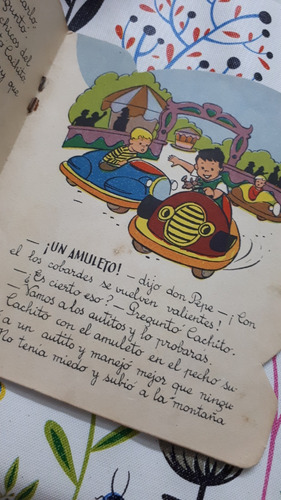 Antiguo Librito Que Valiente Colección Cabecita 1954, Ver Fo (Usado)