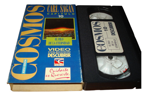 Vhs Carl Sagan- Cosmos Cap.10 El Filo De La Eternidad (Usado)