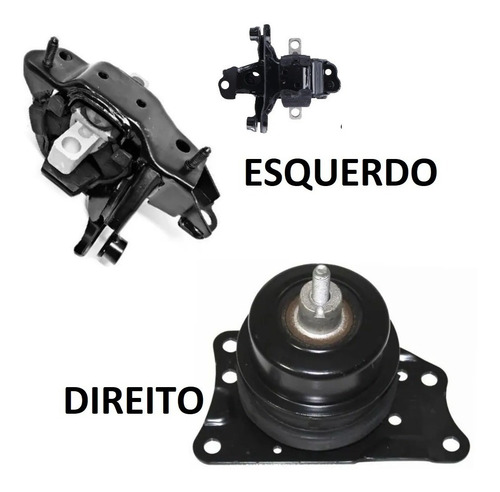 Imagem 2 de 5 de Calco Coxim Direito Motor Esqurdo Cambio Polo Fox Space Fox