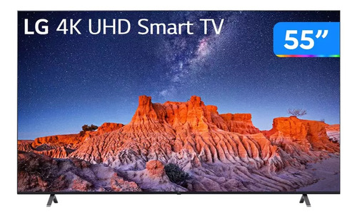 Smart Tv 4k Uhd LG 55uq801c Thinq Ai A5 Gen 5 Alexa Built-in