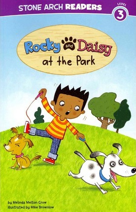 Rocky And Daisy At The Park - Melinda Melton Crow