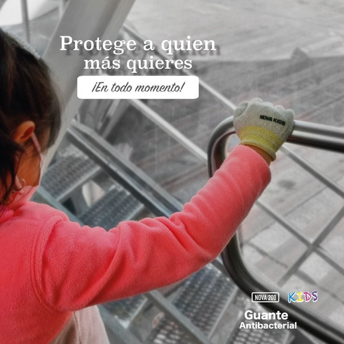 Imagen 3 de 9 de Guante Antibacterial Con Cobre Reusable Lavable De Corea