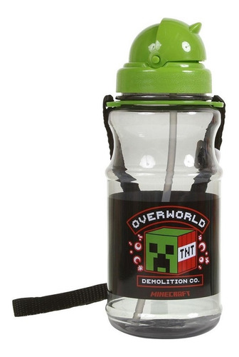 Imagem 5 de 9 de Kit Mochila Escolar Minecraft 11494 + Lancheira + Cantil
