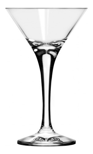 Copa Mini Martini De Vidrio Coctel 100 Ml / 3.5 Oz C/12 Pzs