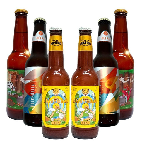 Six Pack Cerveza Artesanal Neipa 355ml