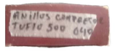 Anillos Compresor Tuflo 500 A 040