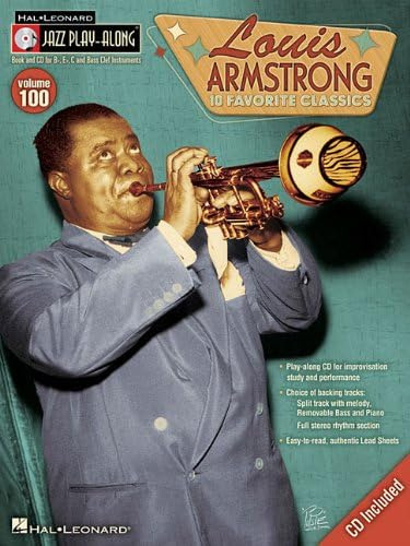 Libro: Louis Armstrong: Jazz Play-along Volume 100 (jazz