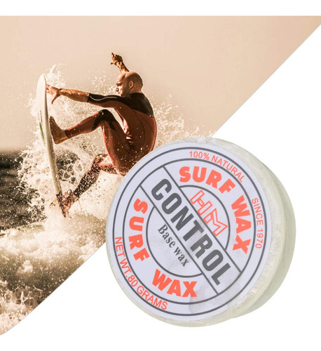 Cera Antideslizante Para Tablas De Surf 7x7x3cm Blanca
