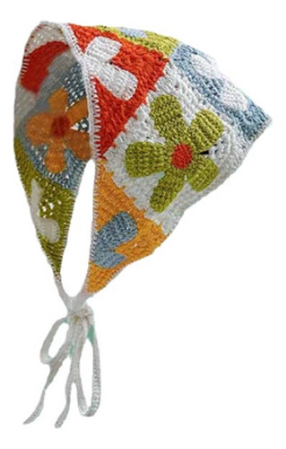 Pañuelo De Crochet Para Mujer, Diadema Con Telaraña