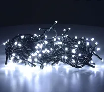 Comprar Luces Led Blancas Navidad Mayor Y Detal 5 Metros 100 Luces
