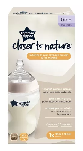 Biberón Closer to Nature Tommee Tippee 9oz – 260ml – Lunitec Store