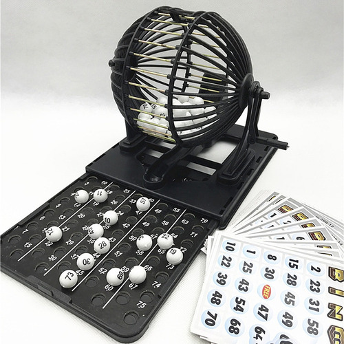 Máquina De Lotería De Bingo Reutilizable De Lujo,