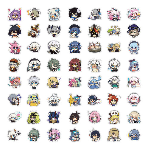 Honkai Impact 3 Pegatinas De Dibujos Animados Para Niños Ca