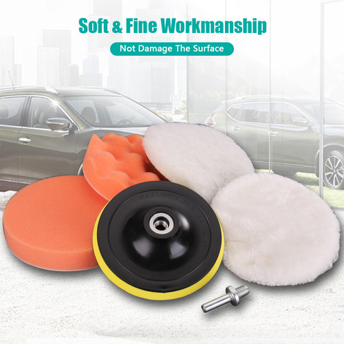 Kit De Esponjas De Pulido Para Auto, 4 Piezas