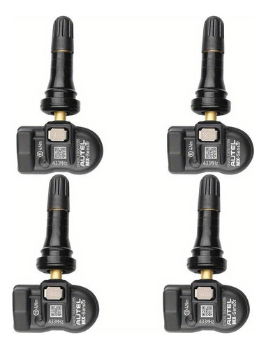 Kit 4 Sensores Programables Autel Tpms Mx-sensor 315-433 Mhz