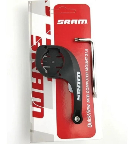 Soporte Velocimetro Bicicleta Sram Para Garmin Bryton Sigma