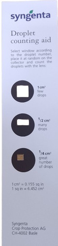 Imagen 3 de 3 de Tarjetas Hidrosensibles X 50 Unidades