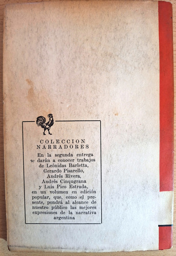 Narradores Argentinos Contemporáneos N° 1/2 - Sapientia 1958 (Usado)