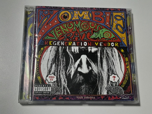 Rob Zombie - Venomous Rat Regeneration Vendor (cd Exc) Arg