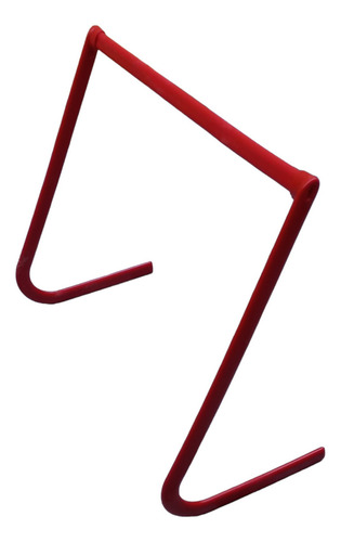 Set X3 Valla De Entrenamiento 40cm Salto Coordinacion Futbol Color Rojo