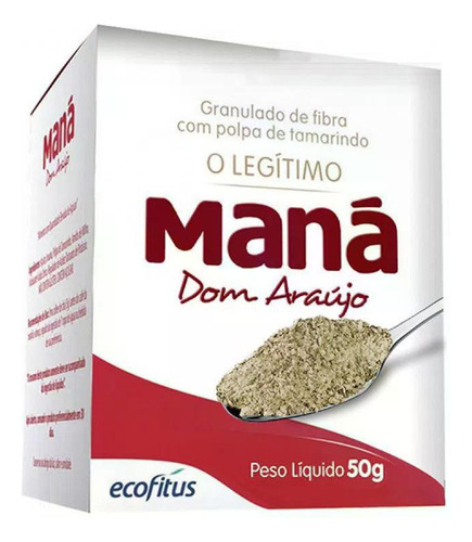 Suplemento Alimentar Em Pó Maná Dom Araújo 50g Sem Sabor