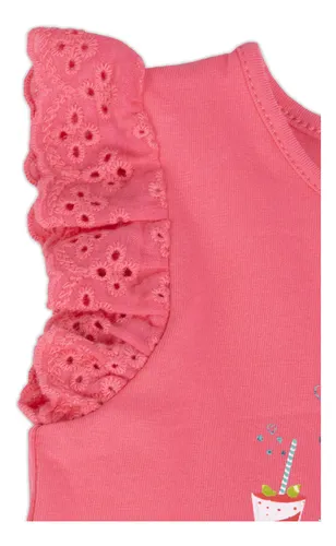 Polera Bebe Niña Fucsia Pillin (pvy639-23fuc)