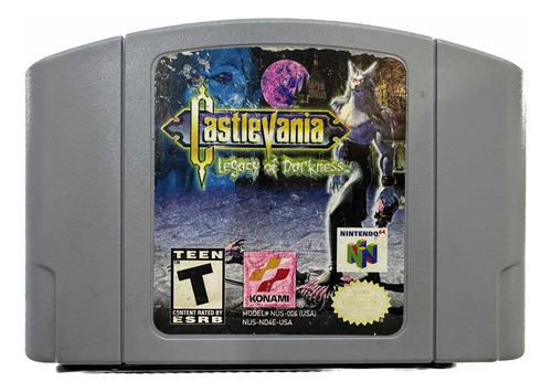 Castlevania Legacy Of Darkness | Nintendo 64 Original (Reacondicionado)