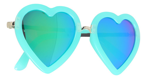 Gafas De Sol Verdes En Forma De Corazón Para El Día De San V