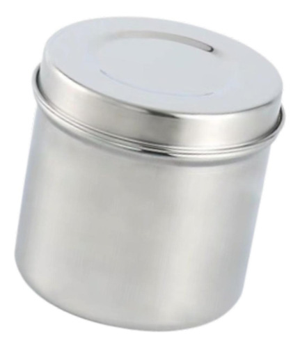 Tarro De Ungüento Médico De Acero 9 Cm X 9,2 Cm