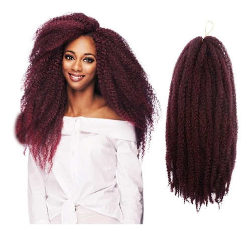 Cabelos Afro Twist 100g 43cm