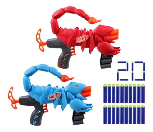 Nerf Wild Venom Pack Com 2 Lançadores - Hasbro