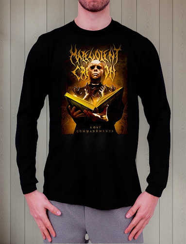Polera Manga Larga Malevolent Creation - Ver 11 - Lost Comma