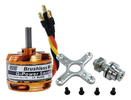 Dys D3530 1700kv 1400kv 1100kv 0.197 In Motor Outrunner Sin