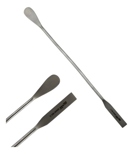 Espatula Doble Cuchara Laboratorio O Cosmetico 23 Cm Germany