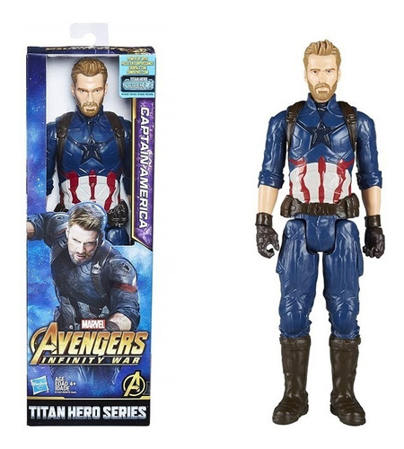 Muñeco Juguete Avengers Capitan America  30cm