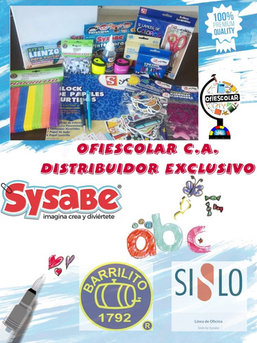 Imagen 6 de 10 de Kit Artistico Escolar Lienzo 25x25cm+6pinturas+pincel+godete