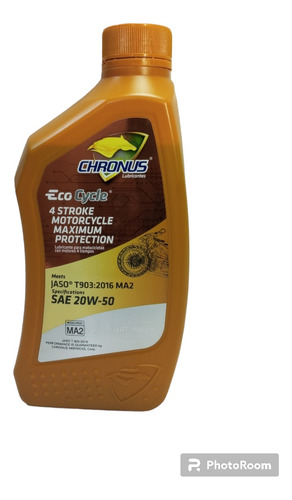 Aceite Chronus Sae 20-50 X6 Original Empire 