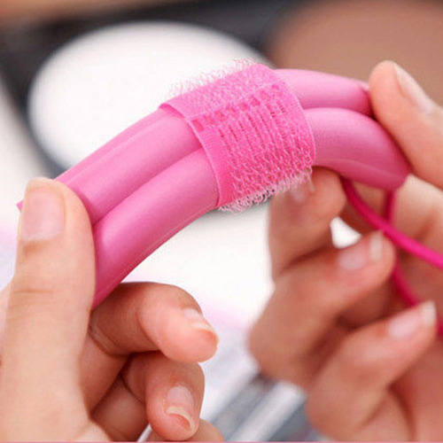Rulos De Espuma Para El Cabello, Con Cabeza De Esponja Suave